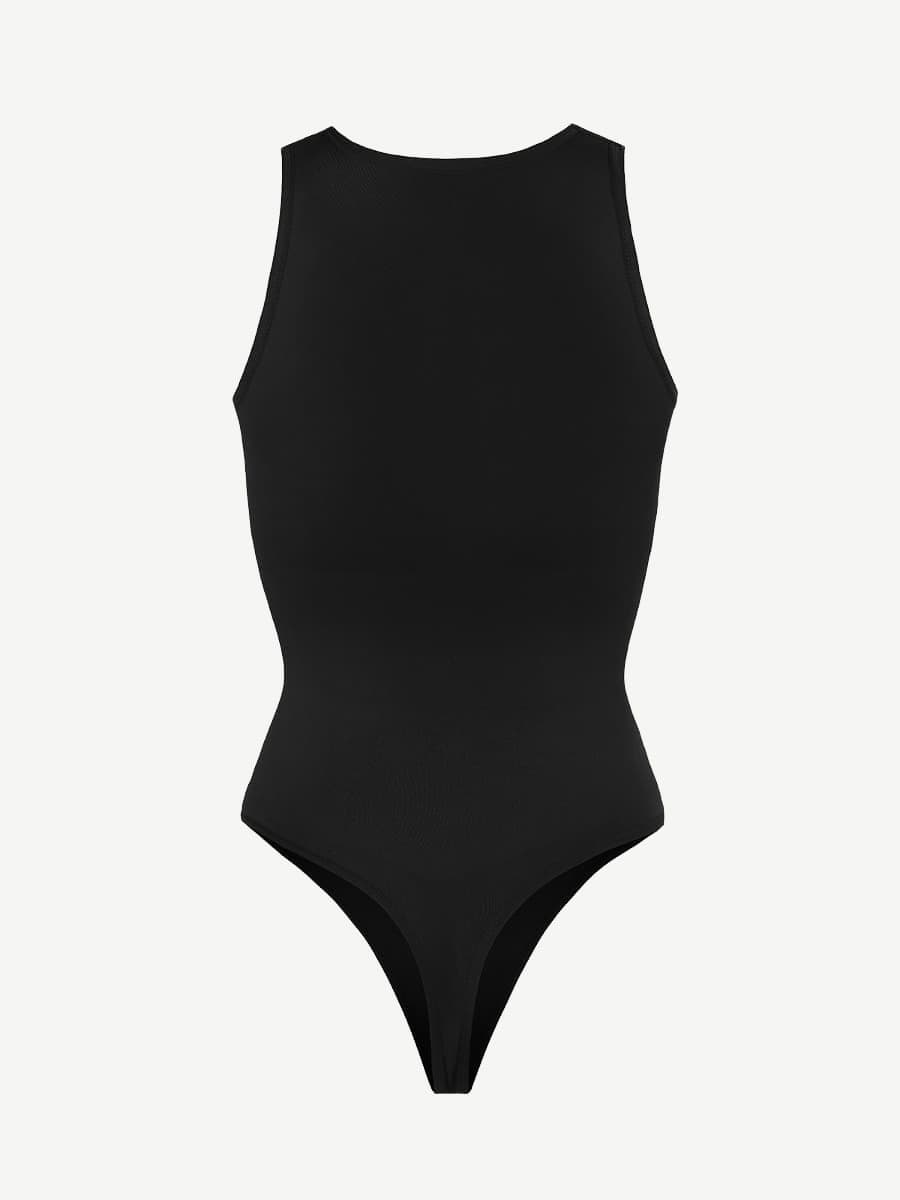 Wholesale ? Eco-friendly Seamless Outer Crew Thong Bodysuit