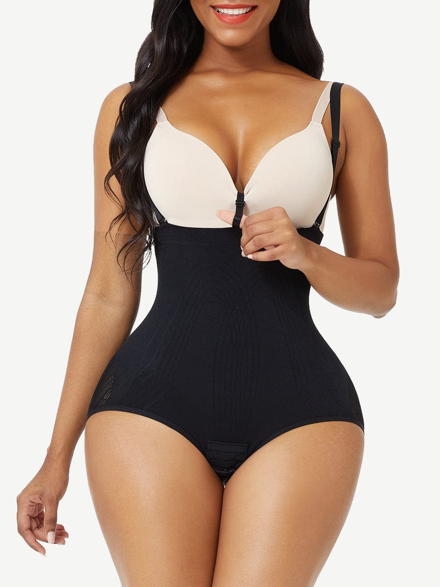 Wholesale Plus Size Seamless Shapewear Bodysuit Anti-Slip Stretchy